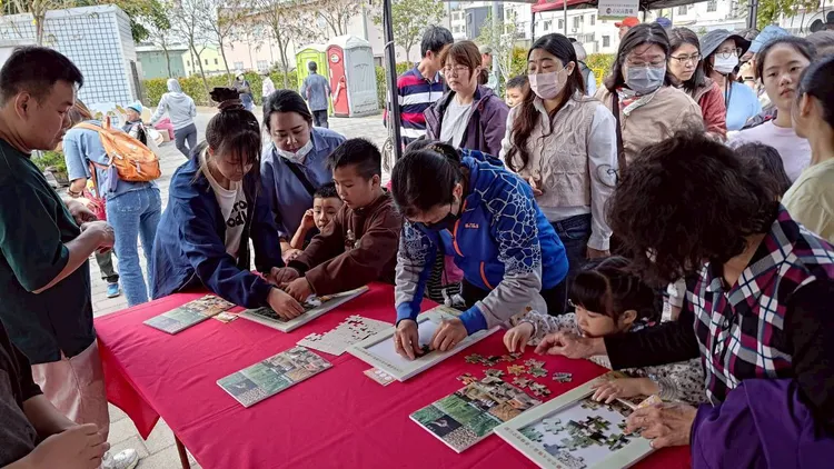 現場還有最受民眾青睞的小麥文創 DIY 體驗。 市府提供