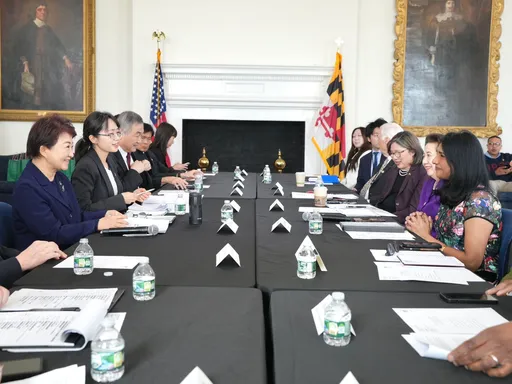盧秀燕訪美抵馬里蘭州拜會副州長米勒　高層盼深化AI、量子計算合作