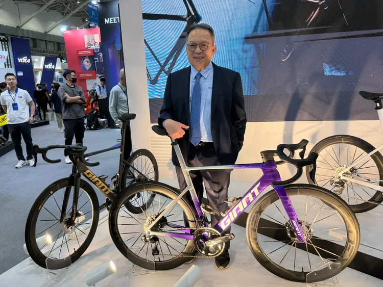 巨大集團董事長劉湧昌。呂承哲攝