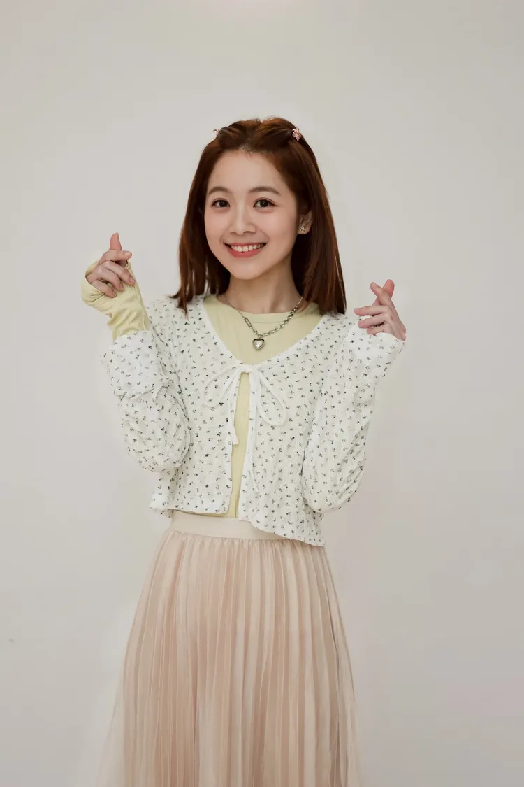 程雅晨演小白花，展現純真感。民視提供