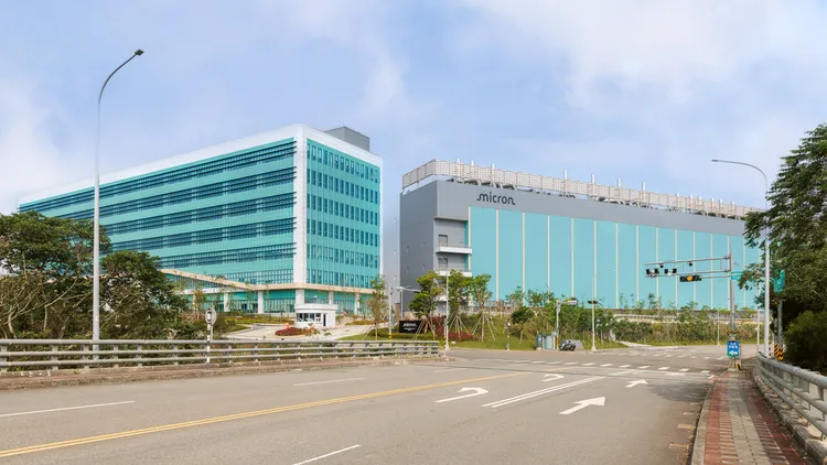 美光科技苗栗銅鑼廠區。公司提供