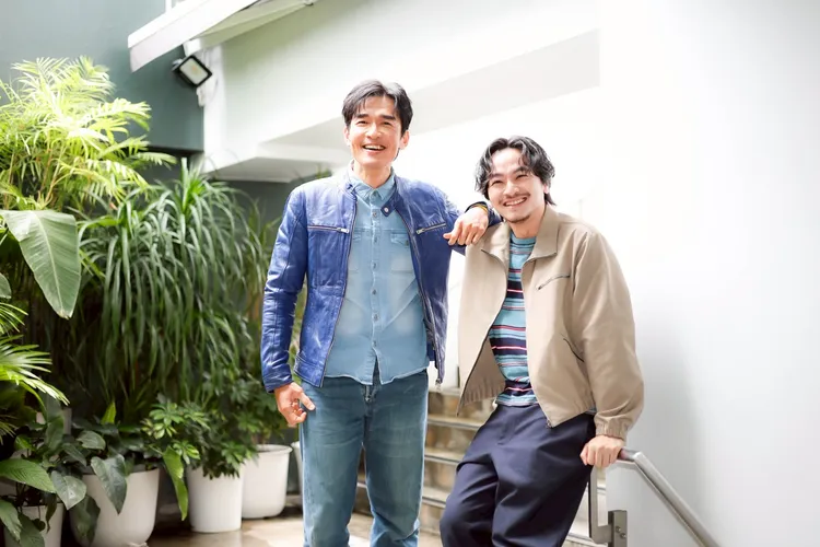 楊銘威（左）和楊一展都沒有捐贈大體的想法。彭欣偉攝