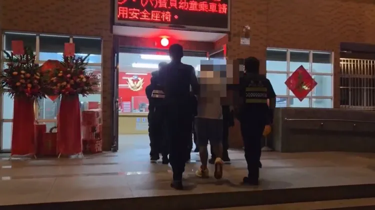 3嫌被警方移送法辦。翻攝畫面