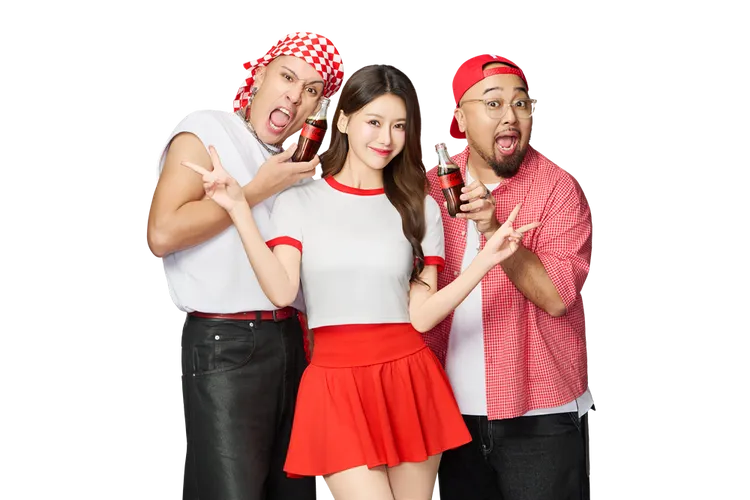 可口可樂品牌好友，李雅英、YELLOW 黃宣與美麗本人將現身活動同樂為現場增添更多熱鬧話題。業者提供