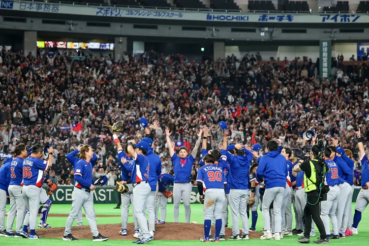 台灣隊球員。中央社