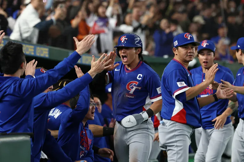 台灣隊長陳傑憲。中央社