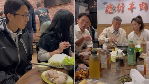 柯文哲帶隊吃羊肉「他茹素被忽略」　媒體人憶蔡英文當年這樣做