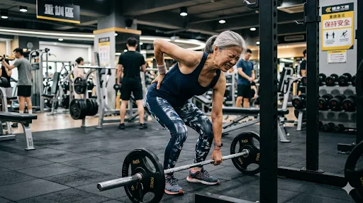 7旬嬤健身重訓竟壓垮脊椎　MRI揪出「隱形骨折」