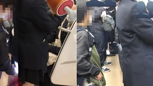 驚！小學生電車痴漢「偷拍裙底還開閃光燈」　目擊者不救引熱議