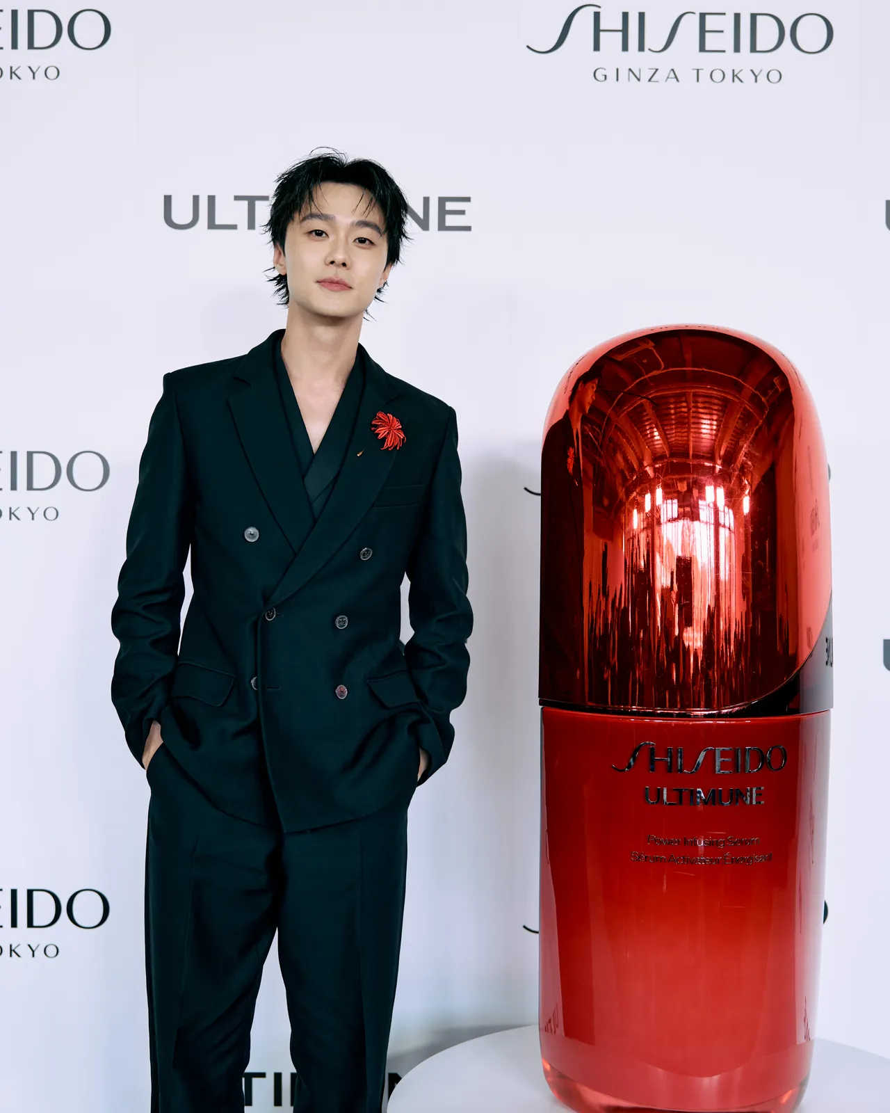 施柏宇參加品牌活動。施柏宇工作室提供 