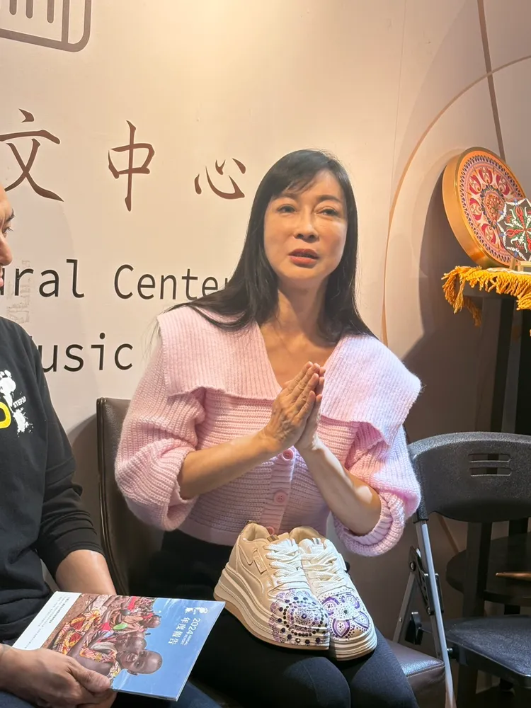 顧婕提到身體疼痛一度哽咽。王思穎攝