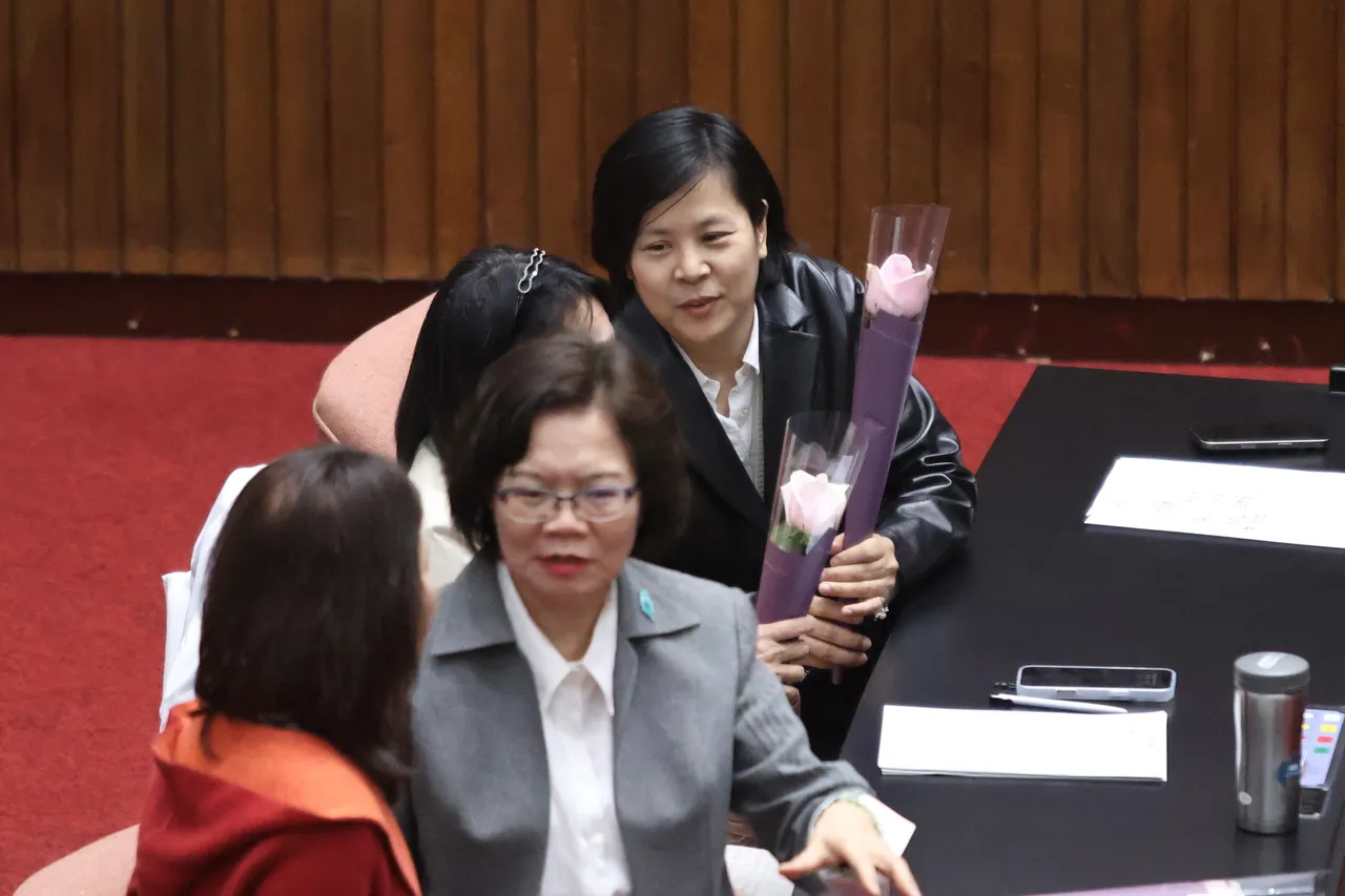 民眾黨立委李貞秀。彭欣偉攝