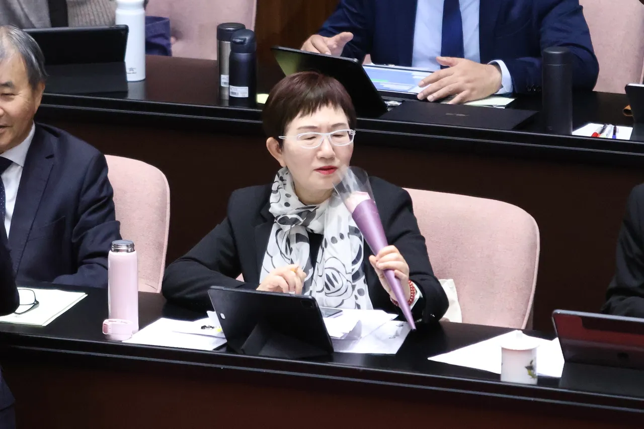 財政部長莊翠雲。彭欣偉攝