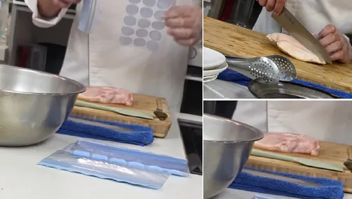 主播上料理課驚見「IKEA保鮮袋做舒肥雞」急阻止　示警：耐熱不足恐成塑化劑毒雞