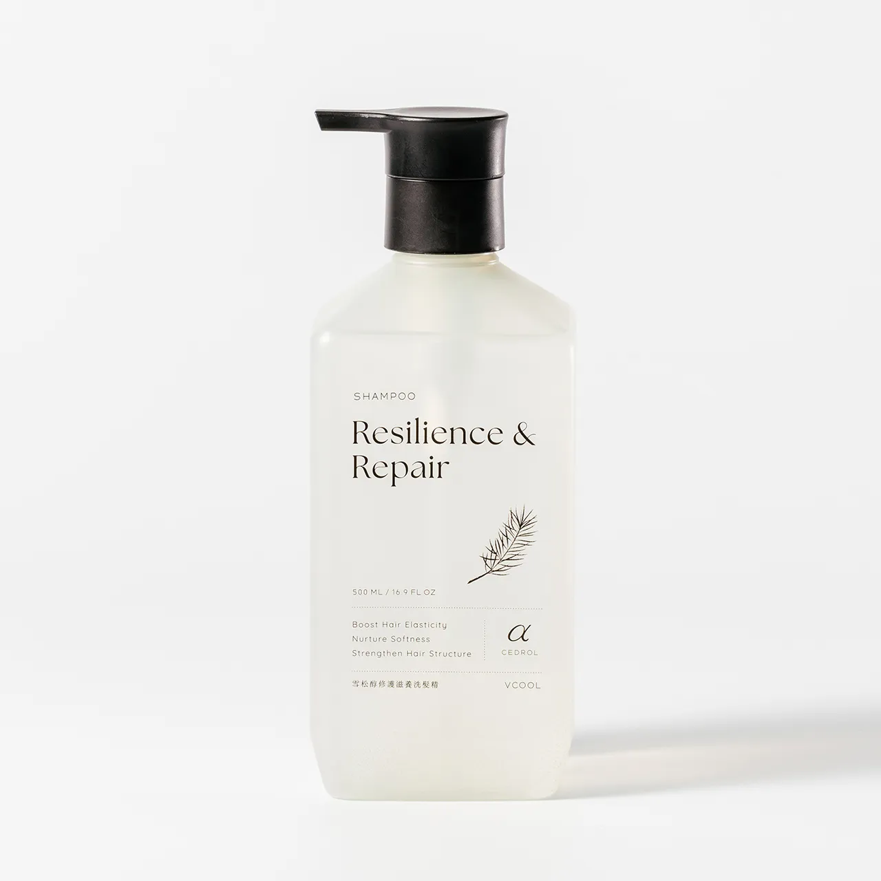VCool雪松醇修護滋養洗髮精，500ml／980元。品牌提供
