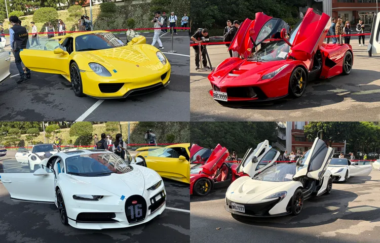 最豪50億法拍！太子集團「4大神獸」33輛夢幻超跑　進場門票要50萬