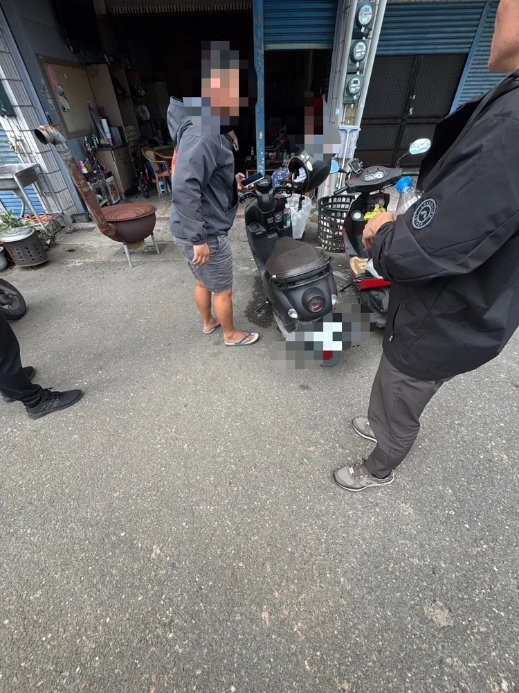 警方今天將涉案男子查緝到案。警方提供