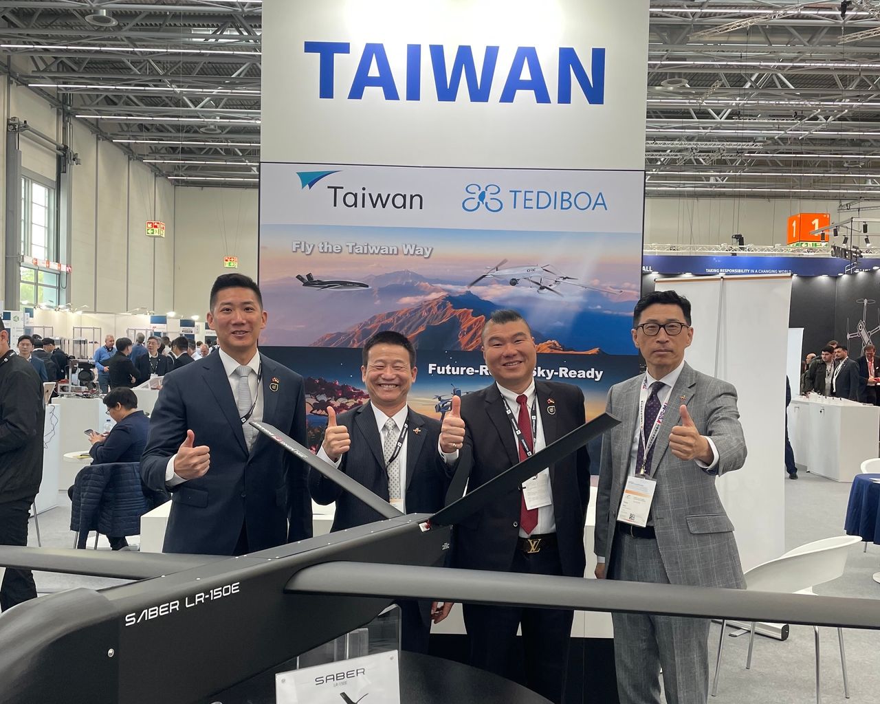 錦明首度前進歐洲無人機展 瞄準戰術UAV商機、布局歐盟市場