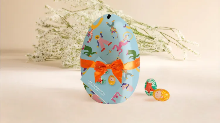 Venchi 2026年復活節系列可可蛋造型存錢筒，800元。品牌提供