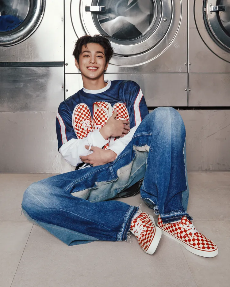 安乾鎬拍攝Vans形象廣告。品牌提供