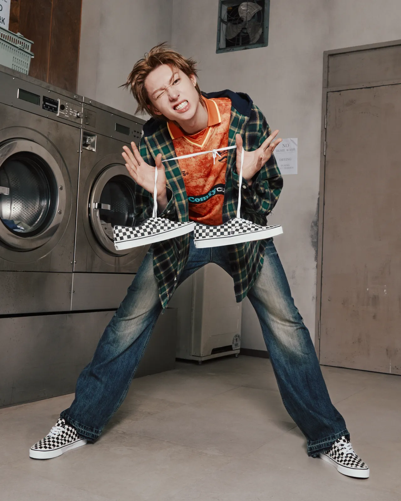 MARTIN拍攝Vans形象廣告。品牌提供