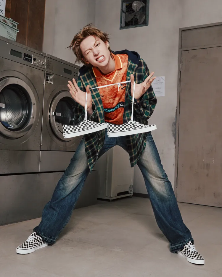 MARTIN拍攝Vans形象廣告。品牌提供