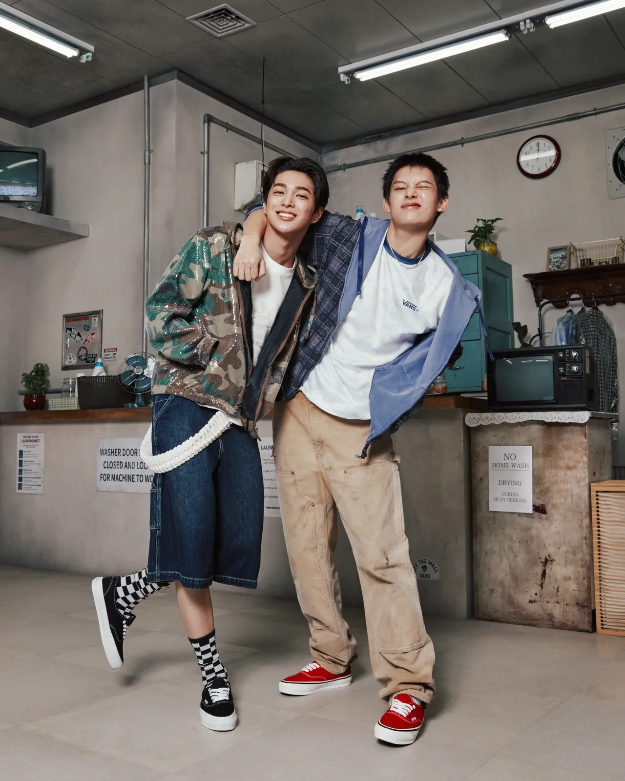 成員們紛紛展現嘻哈率性一面。品牌提供