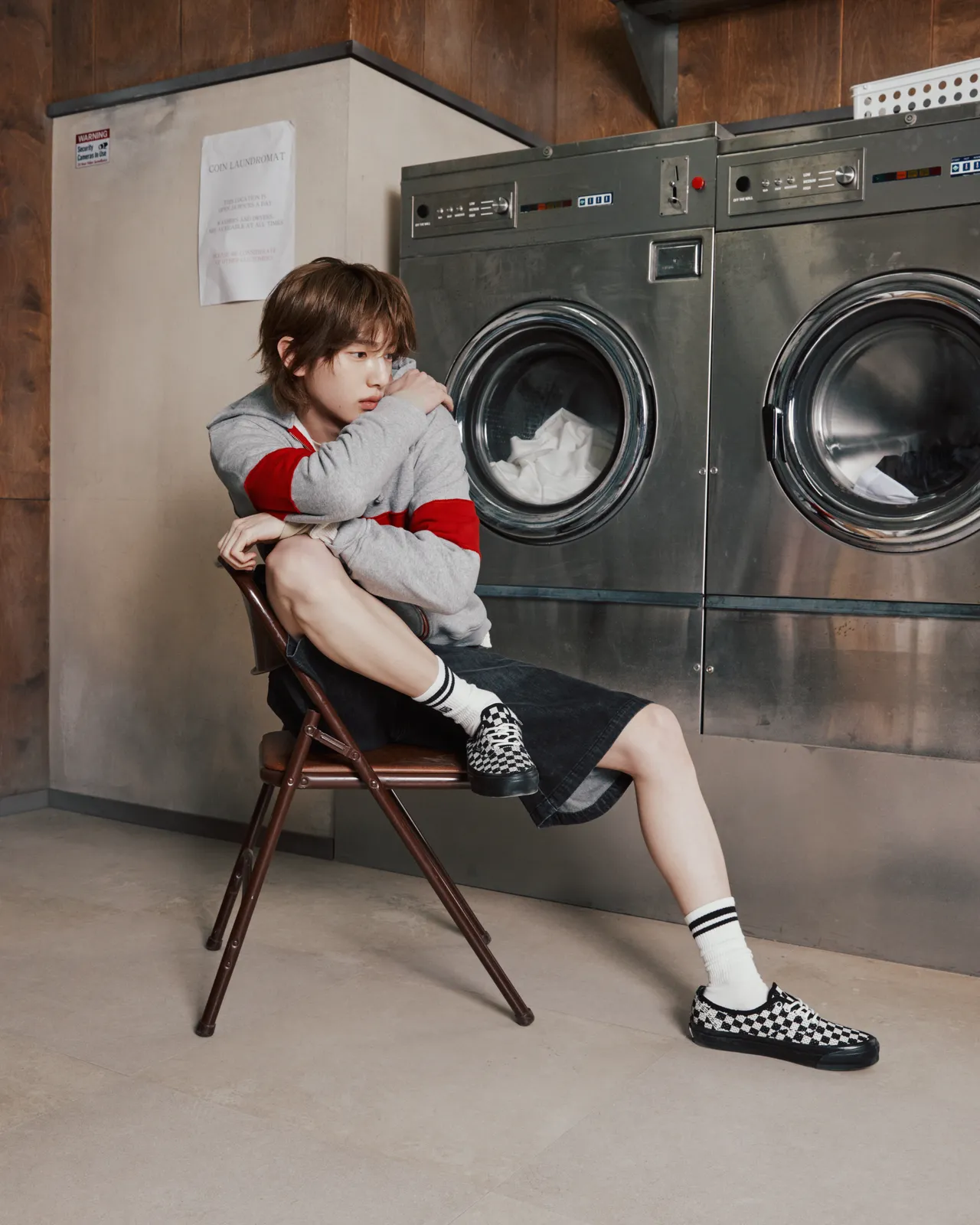 金主訓拍攝Vans形象廣告。品牌提供