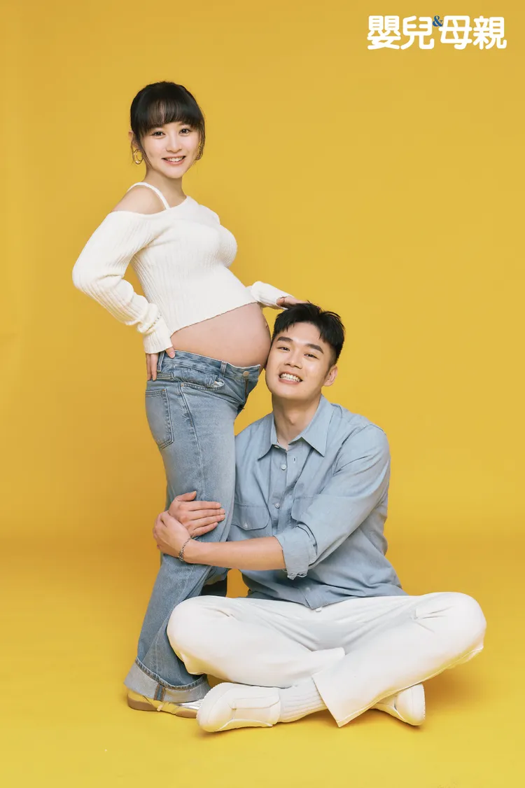 陳詩媛分享認定王齊麟的一瞬間。嬰兒與母親雜誌提供