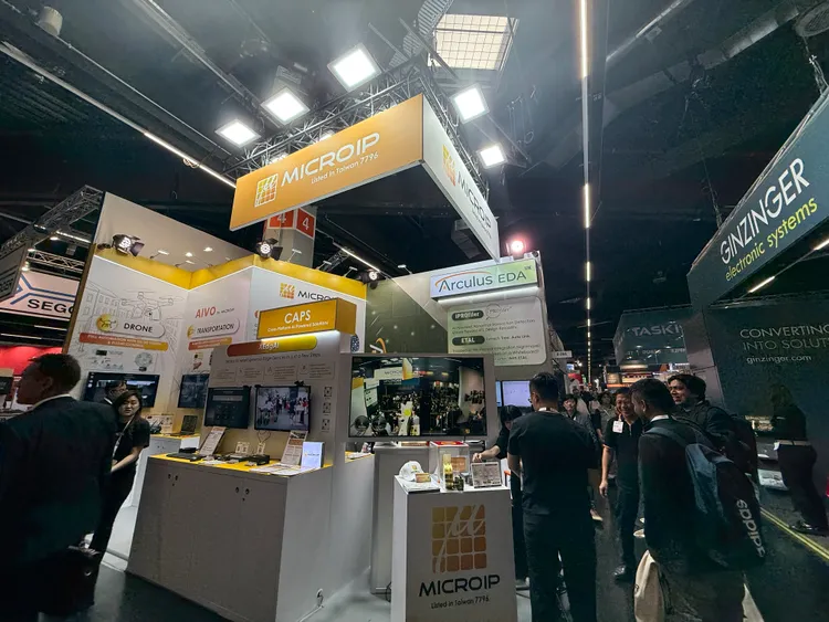 擷發科技在這次Embedded World 2026 揭示「AI × ASIC 雙引擎策略」的最新技術進展與實際落地成果。呂承哲攝