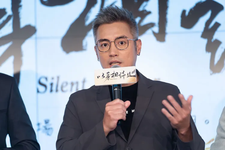 范逸臣被問結婚生子話題，不是很想回答。大愛提供