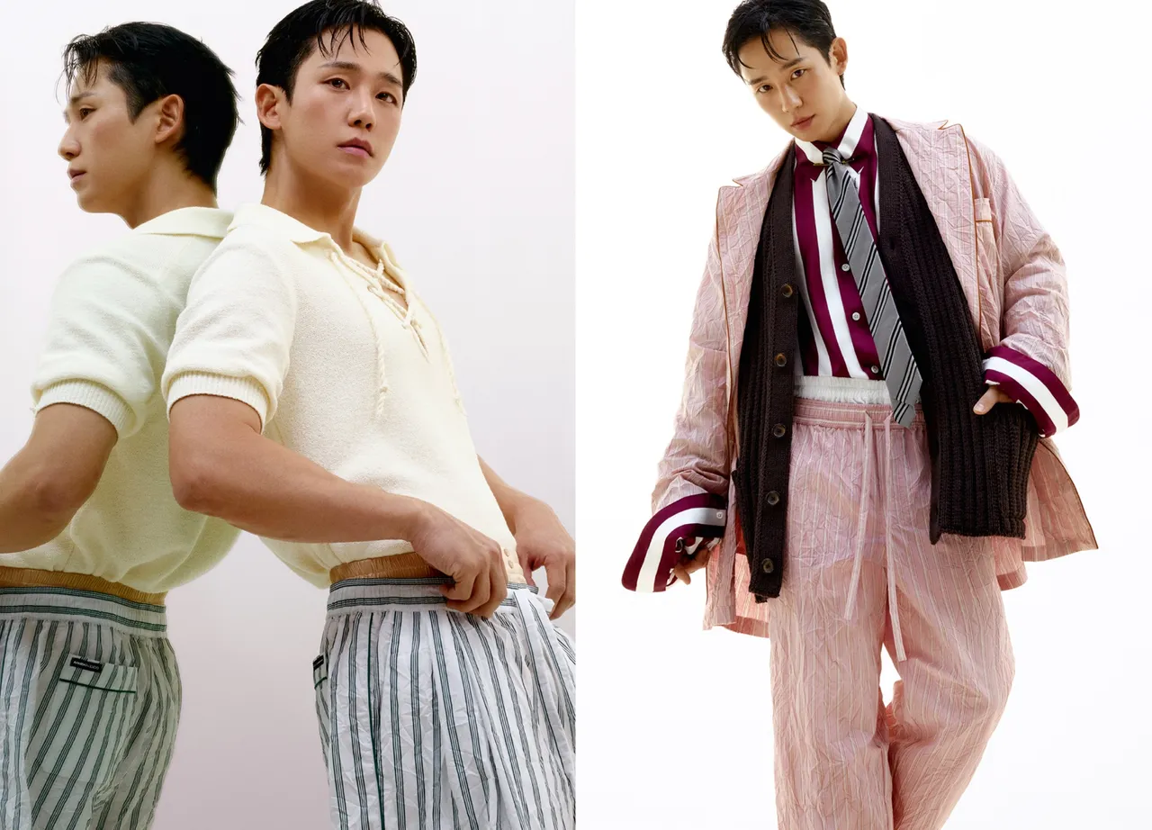 丁海寅拍攝Dolce&Gabbana形象大片。品牌提供