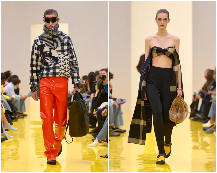 LOEWE 2026秋冬大秀。品牌提供