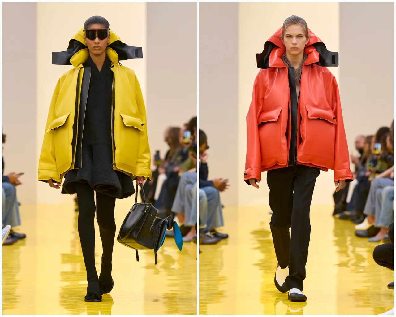 LOEWE 2026秋冬大秀。品牌提供