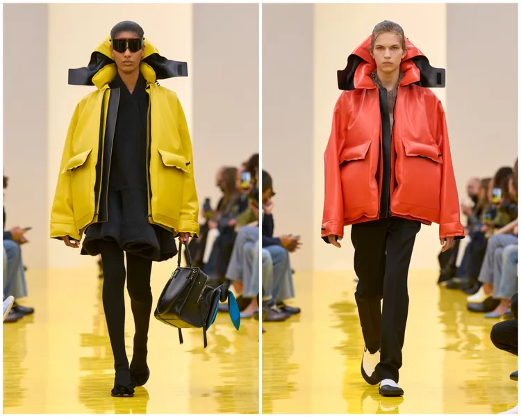 LOEWE 2026秋冬大秀。品牌提供