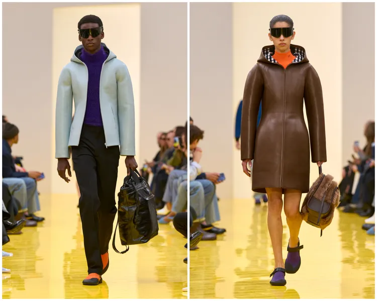 LOEWE 2026秋冬大秀。品牌提供