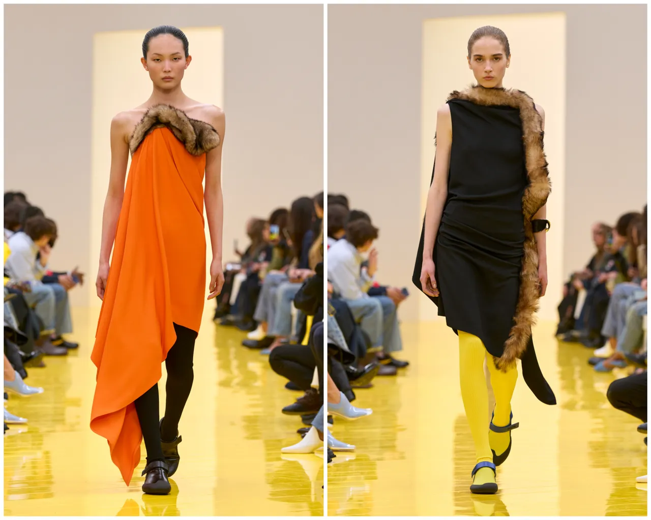 LOEWE 2026秋冬大秀。品牌提供