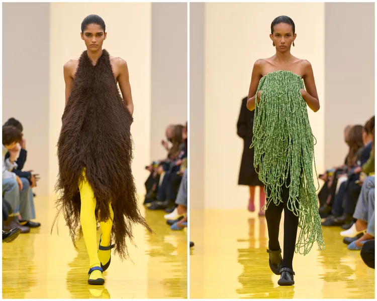 LOEWE 2026秋冬大秀。品牌提供