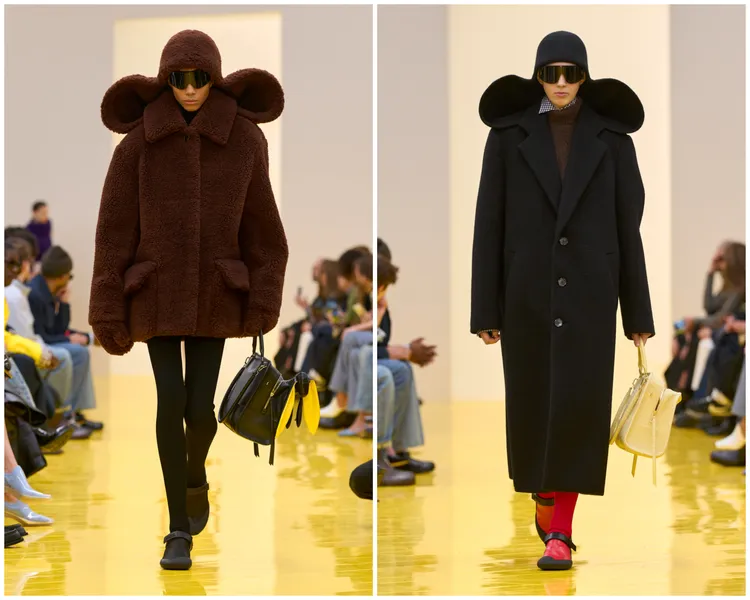 LOEWE 2026秋冬大秀。品牌提供