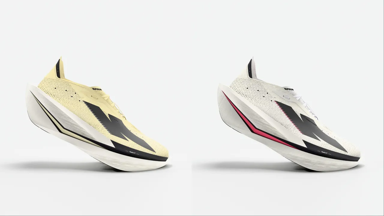 迪卡儂KIPSTORM ELITE碳板跑鞋，各6799元。品牌提供