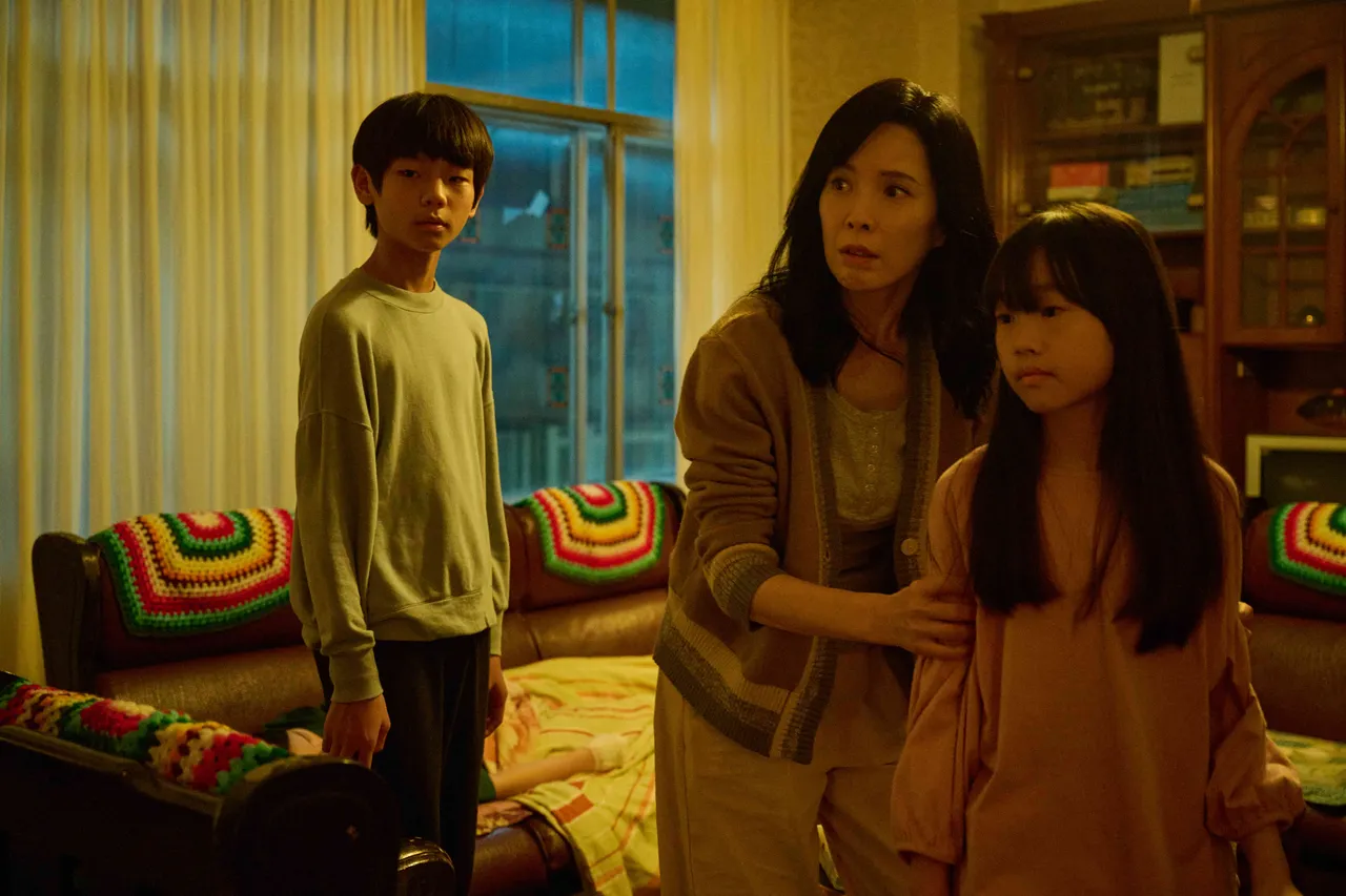 天心主動陪小演員對詞。威視電影提供