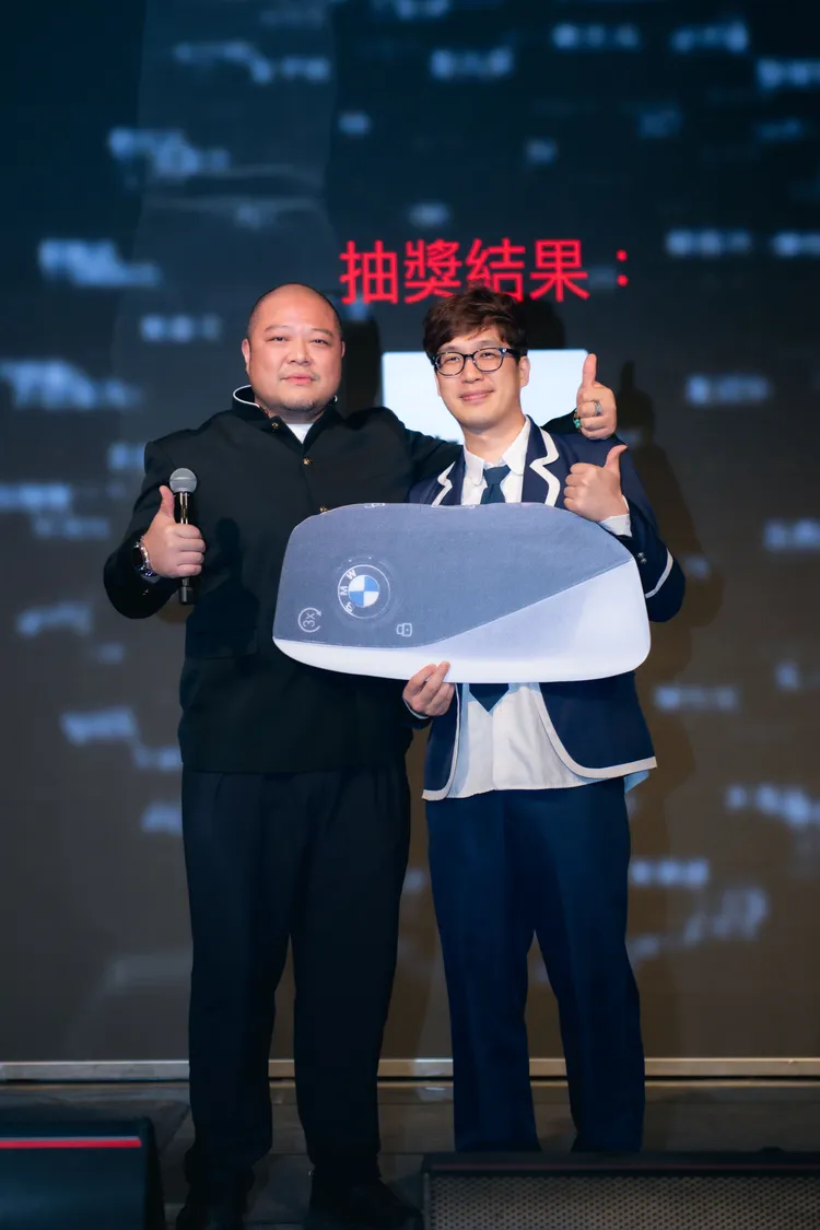 金色三麥春酒送出價值高達165萬元的BMW名車。業者提供