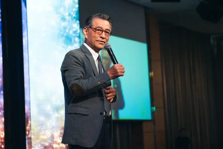 金色三麥創辦人葉榮發致詞。業者提供