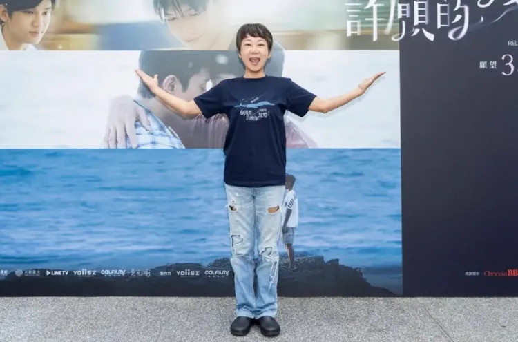 曹蘭移居台東7年，昨難得北上賺錢。有意思國際傳媒、犢影制作提供