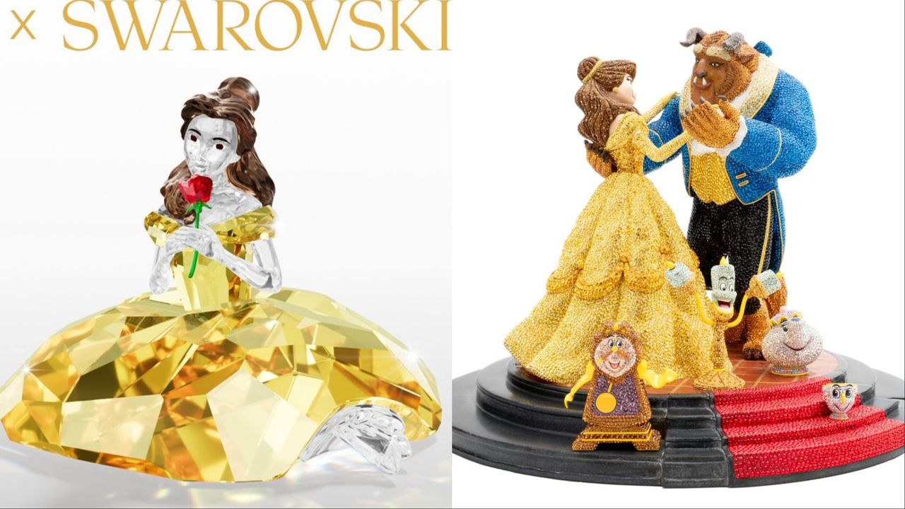 這朵玫瑰不會凋零!SWAROVSKI《美女與野獸》擺件璀璨登場