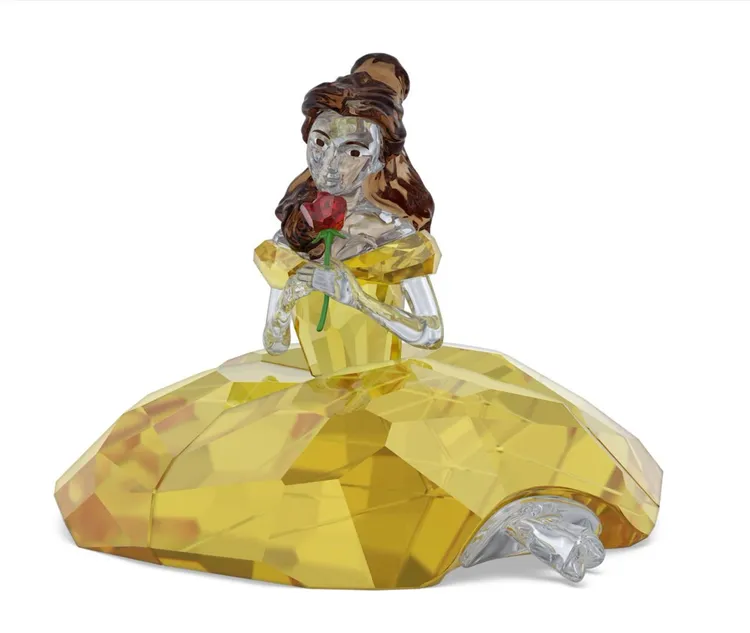 SWAROVSKI美女與野獸系列Belle貝兒擺件，2萬7000元。品牌提供