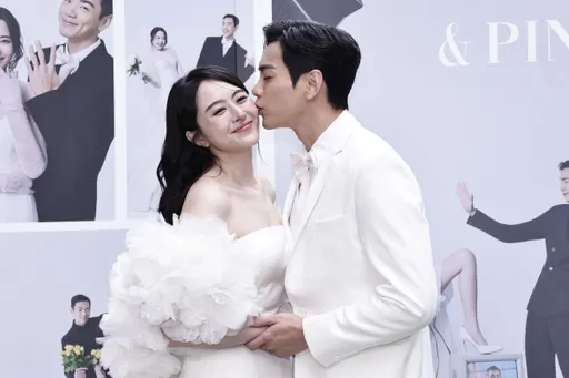 求婚不過３個月！禾浩辰、吳品潔舉辦甜蜜婚宴　「肚皮動靜」全說了　　