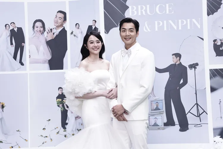 吳品潔與禾浩辰十分登對。攝影中心攝