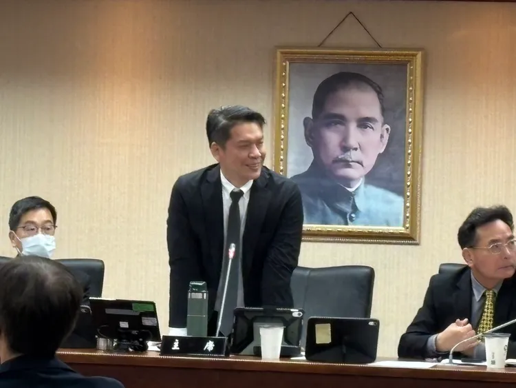 民進黨籍內政委員會召委李柏毅。邱筠媜攝