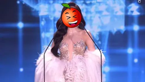 尷尬！選美佳麗開口「牙齒貼片突脫落」　她1動作自救被讚爆